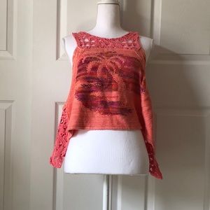 NWT Free People pink sweater